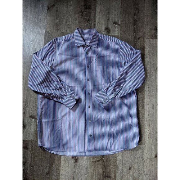 Van Laack Royal Mens Shirt Button Down Size XL - Picture 1 of 5